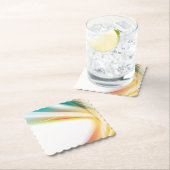 Abstrakter Swirl 2 Untersetzer (Vor Ort)