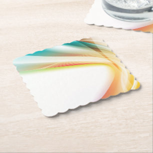 Abstrakter Swirl 2 Untersetzer