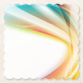 Abstrakter Swirl 2 Untersetzer (Vorderseite)