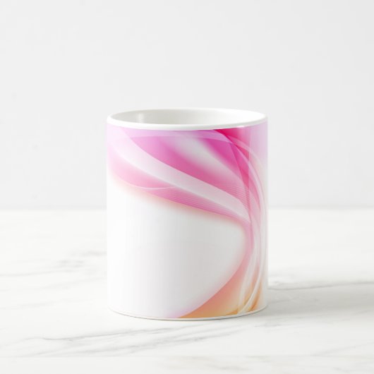 Abstrakter Swirl 3 Kaffeetasse (Mittel)