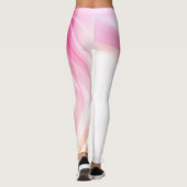 Abstrakter Swirl 3 Leggings (Rückseite)