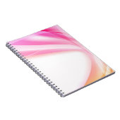 Abstrakter Swirl 3 Notizblock (Rechte Seite)