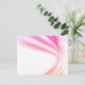 Abstrakter Swirl 3 Postkarte (Stehend Vorderseite)