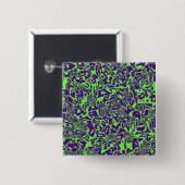 Abstrakter Swirl Button (Vorne & Hinten)