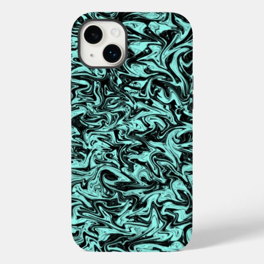 Abstrakter Swirl Case-Mate iPhone Hülle (Rückseite)