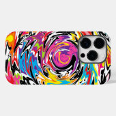 Abstrakter Swirl Case-Mate iPhone Hülle (Rückseite (Horizontal))