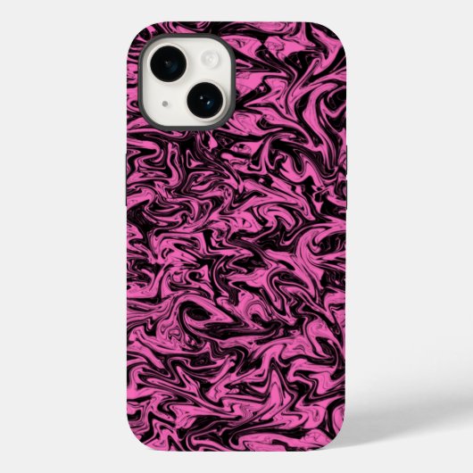 Abstrakter Swirl Case-Mate iPhone Hülle (Rückseite)