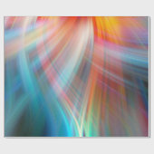 abstrakter Swirl Geschenkpapier (Flach)