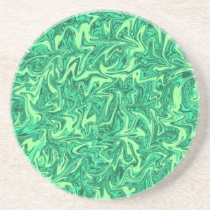 Abstrakter Swirl Getränkeuntersetzer