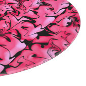 Abstrakter Swirl, individuell einstellbar Schneidebrett (Ecke)