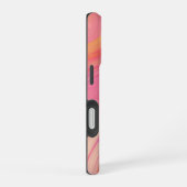 Abstrakter Swirl iPhone 16 Hülle (Rechte Seite)