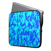 Abstrakter Swirl Laptopschutzhülle (Vorderseite Links)