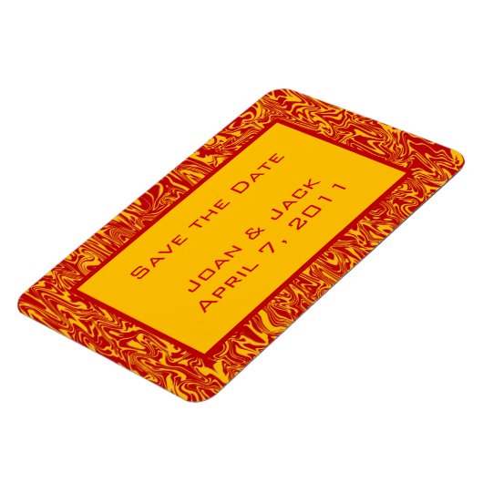 Abstrakter Swirl Magnet (Linke Seite)