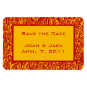 Abstrakter Swirl Magnet (Horizontal)