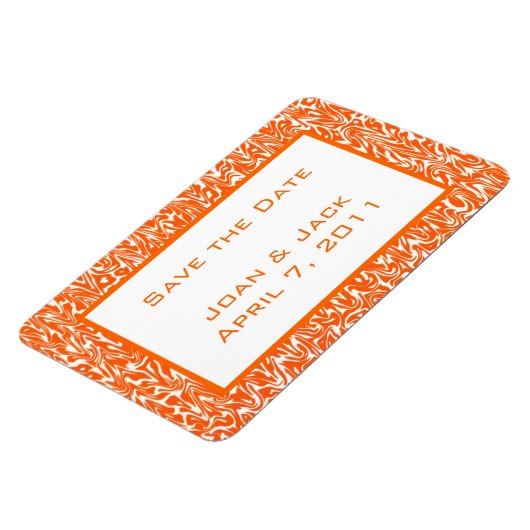 Abstrakter Swirl Magnet (Linke Seite)