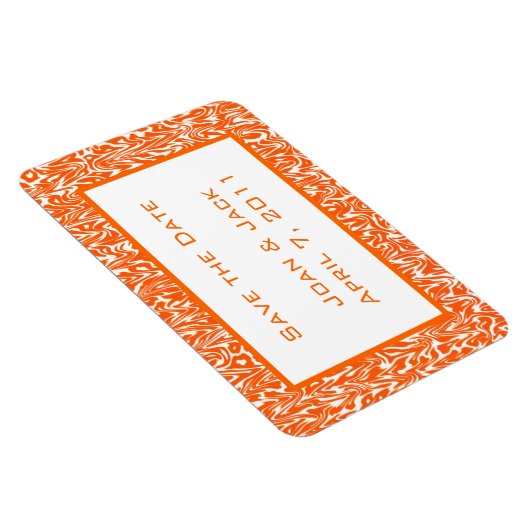 Abstrakter Swirl Magnet (Rechte Seite)