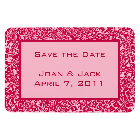 Abstrakter Swirl Magnet (Horizontal)