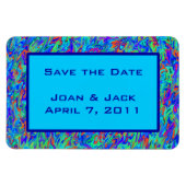 Abstrakter Swirl Magnet (Horizontal)