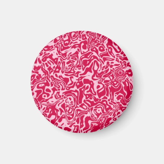 Abstrakter Swirl Magnet (Vorne)