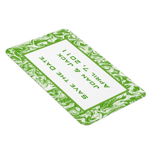 Abstrakter Swirl Magnet (Rechte Seite)