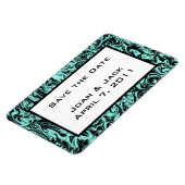 Abstrakter Swirl Magnet (Linke Seite)