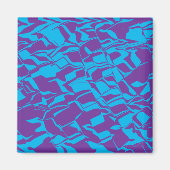 Abstrakter Swirl Magnet (Vorne)