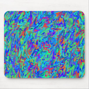 Abstrakter Swirl Mousepad