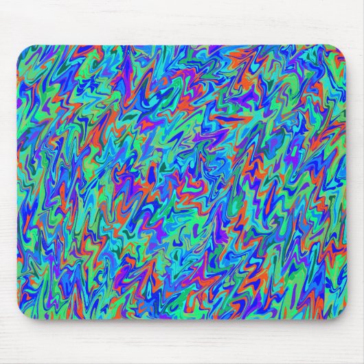 Abstrakter Swirl Mousepad (Vorne)