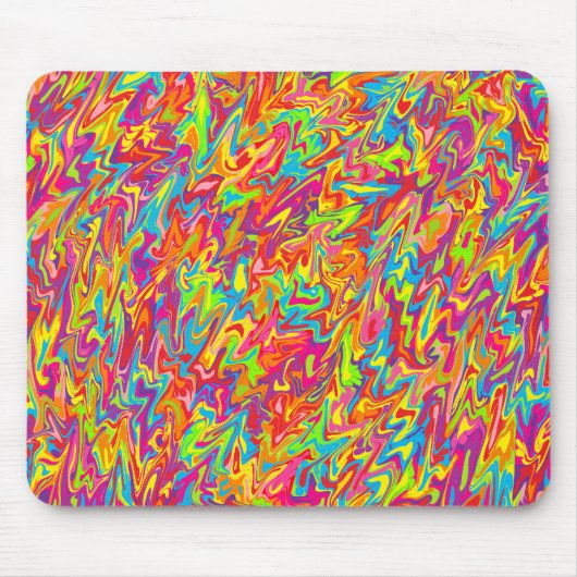Abstrakter Swirl Mousepad (Vorne)