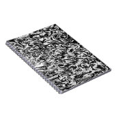 Abstrakter Swirl Notizblock (Rechte Seite)