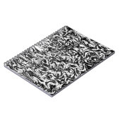 Abstrakter Swirl Notizblock (Linke Seite)