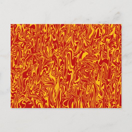 Abstrakter Swirl Postkarte (Vorderseite)