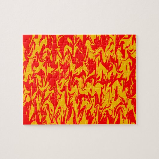 Abstrakter Swirl Puzzle (Horizontal)