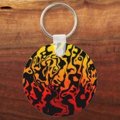 Abstrakter Swirl Schlüsselanhänger (Vorderseite)