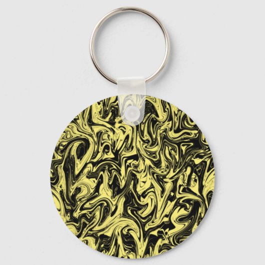 Abstrakter Swirl Schlüsselanhänger (Vorderseite)