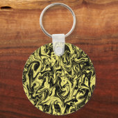 Abstrakter Swirl Schlüsselanhänger (Vorderseite)