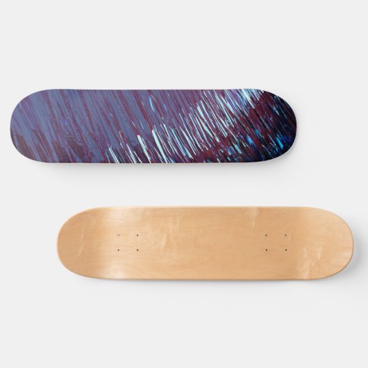 Abstrakter Swirl Skateboard (Horizontal)