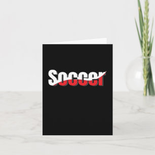 Abstrakter Swish - Word Art Karte