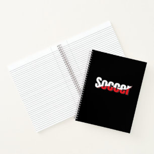 Abstrakter Swish - Word Art Notizblock