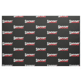 Abstrakter Swish - Word Art Stoff (Fat Quarter (45,7 x 55,9 cm))