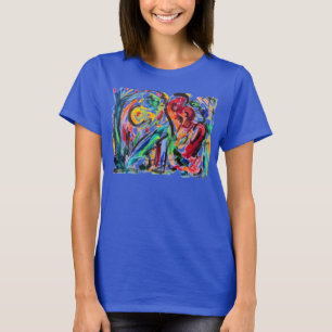 Abstrakter T - Shirt