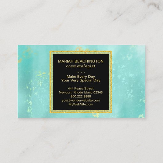 *~* abstrakter tadelloser visitenkarte (Rückseite)