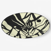 Abstrakter Tag Pappteller (Schrägansicht)