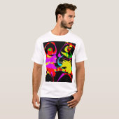 Abstrakter Tanz T-Shirt (Vorne ganz)