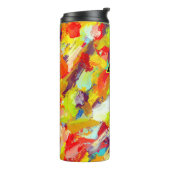 Abstrakter Thermosbecher (Nach links gedreht)