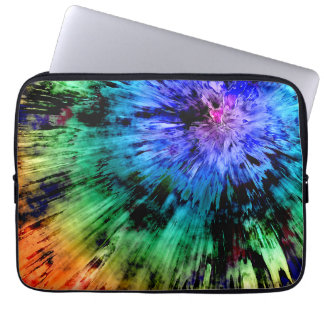 Abstrakter Tie Dye Laptopschutzhülle