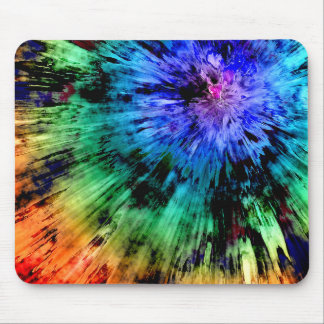 Abstrakter Tie Dye Mousepad