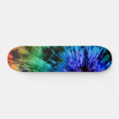Abstrakter Tie Dye Skateboard (Horizontal)