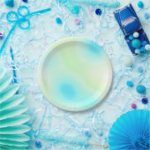 Abstrakter Tie-Dye-Stil Pappteller (Party)