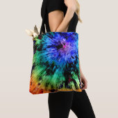 Abstrakter Tie Dye Tasche (Von Nahem)